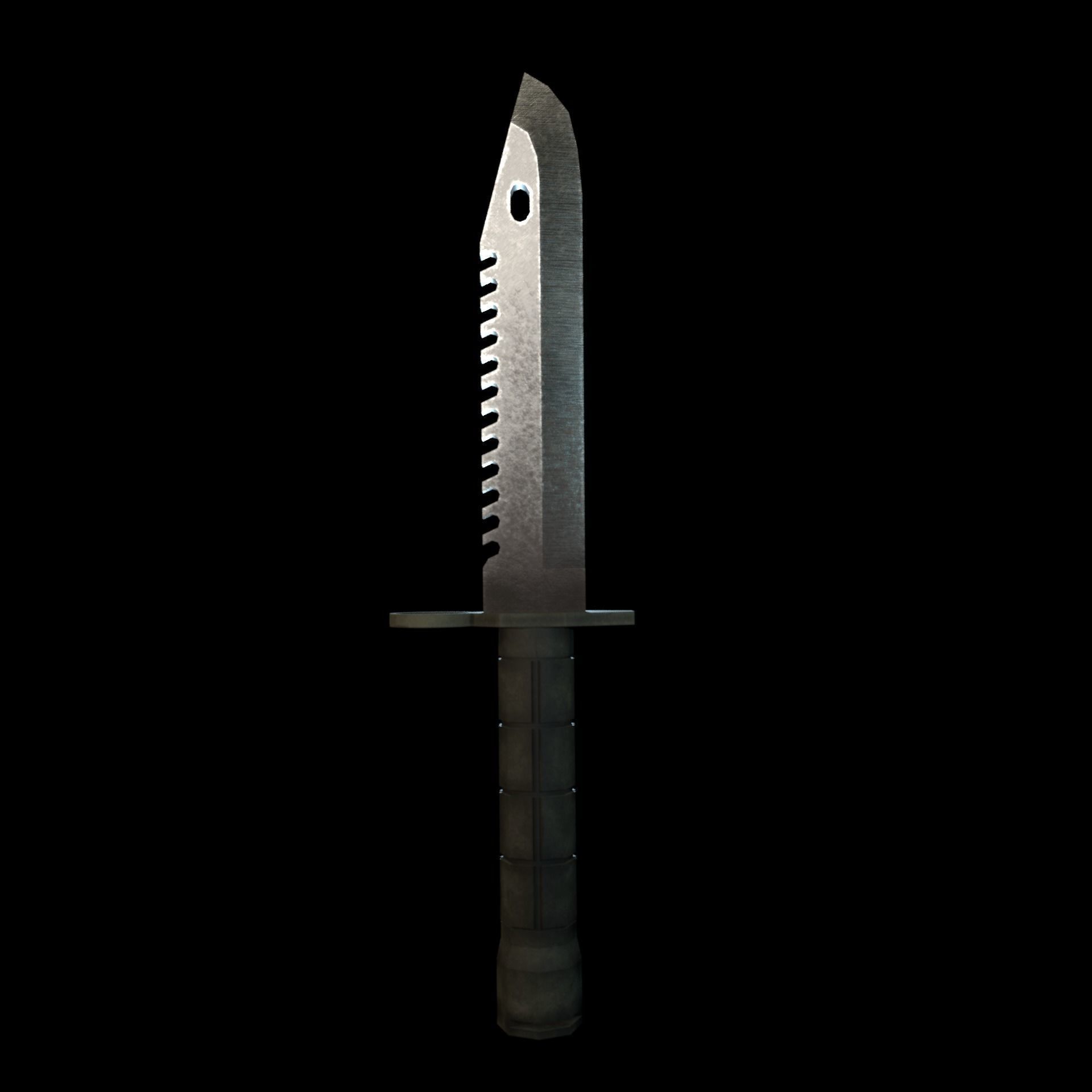 Survival Melee Weapon 5-pack  3D model_2