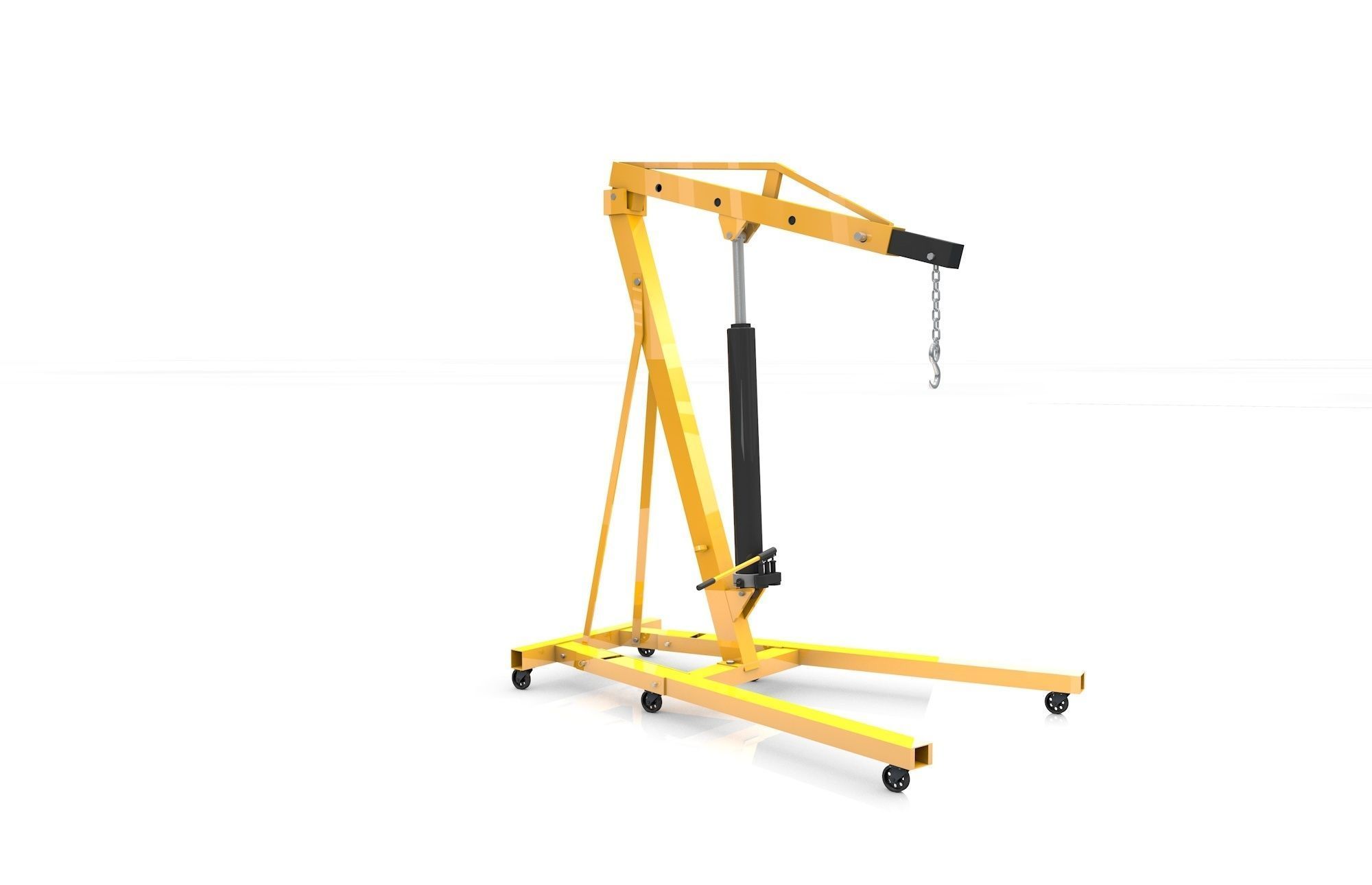 Car Engine Hoist 3D model_6