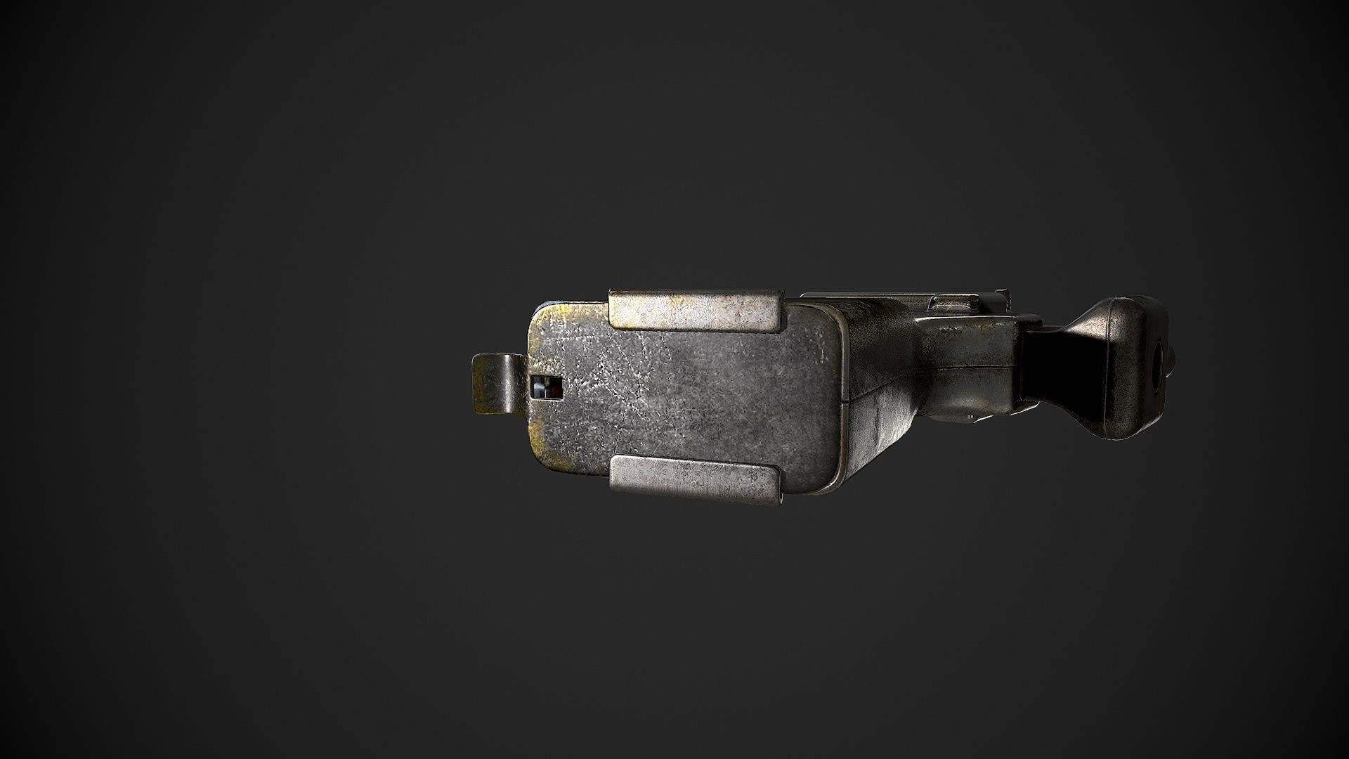FP-45 Liberator Low-poly 3D model_13
