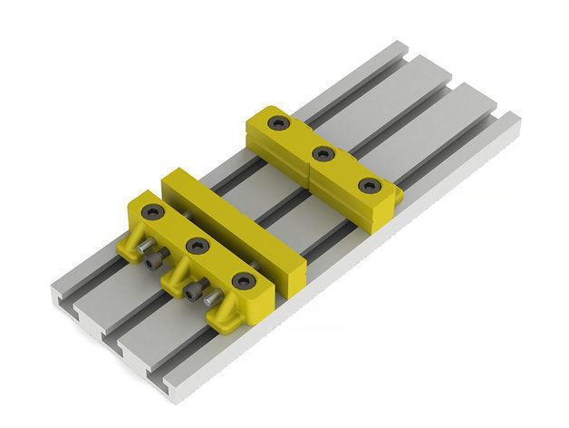 Vise for ProxxonMF70 Free 3D print model_3