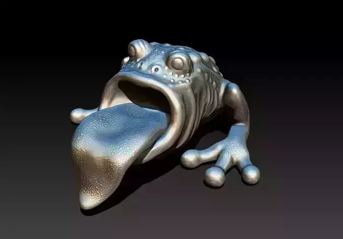 Frog Monster 3D print model
