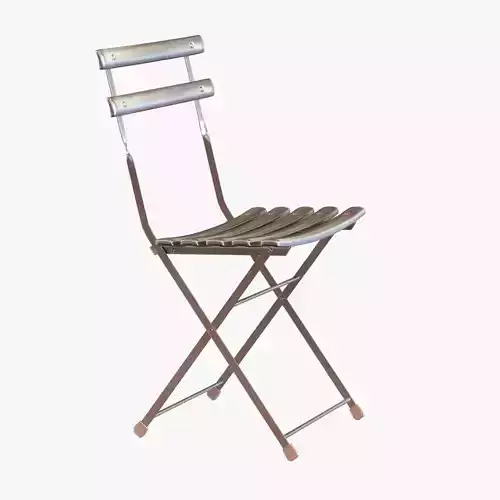 dwr Arc En Ciel Folding Chair 3D model