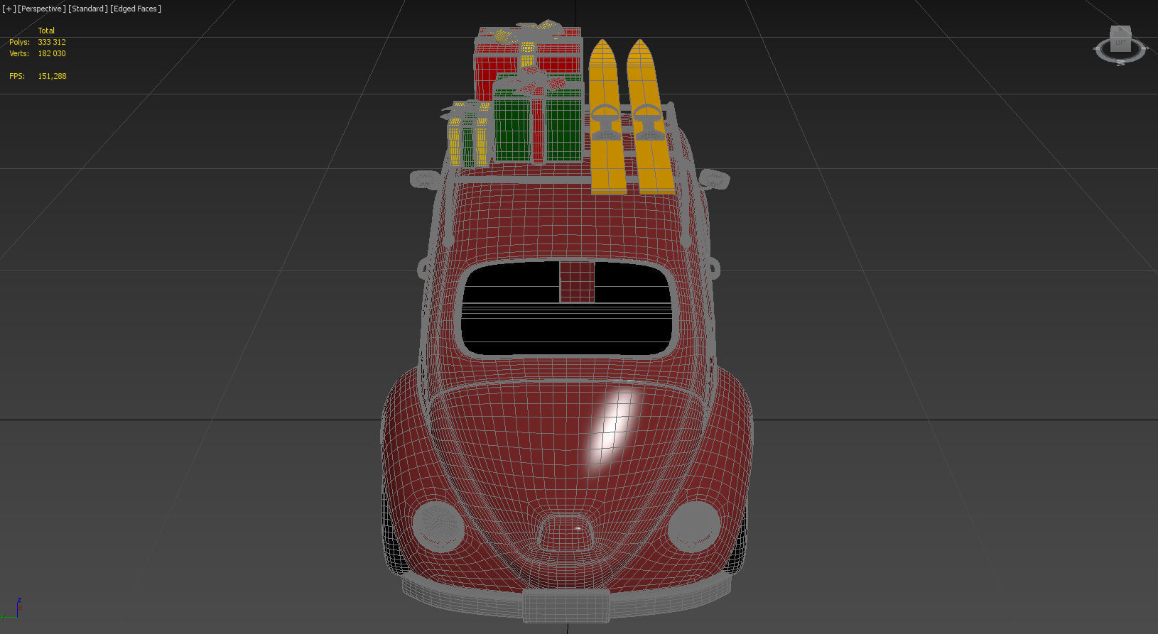Toy car 3D model_3