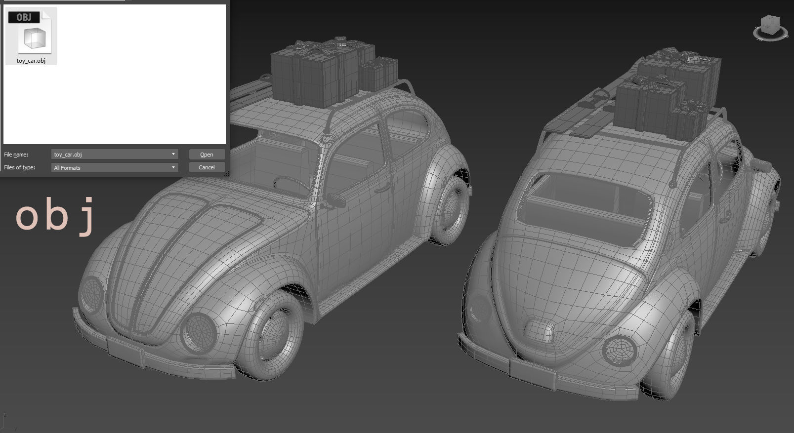 Toy car 3D model_7