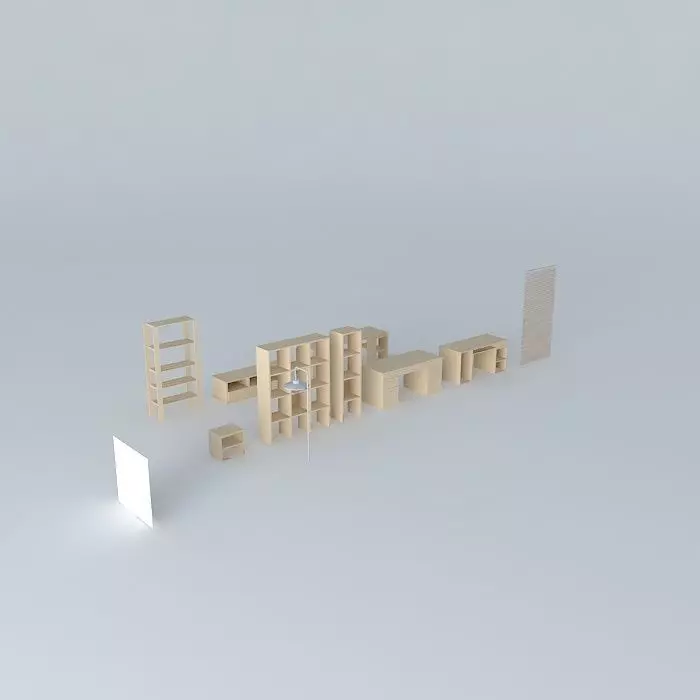 mobilier diver furniture Free 3D model