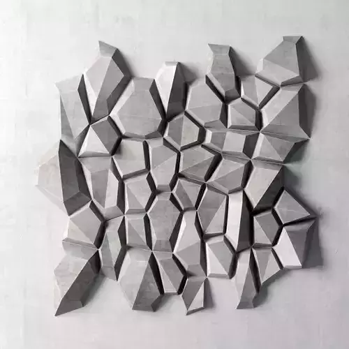 Panel decor polygon n4