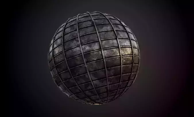 Metal Rusted Plate Seamless PBR Texture Texture