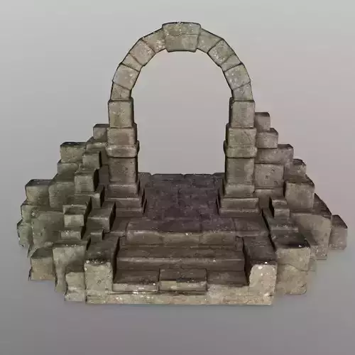 gate 1 stone archway