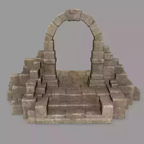 gate 3 stone archway