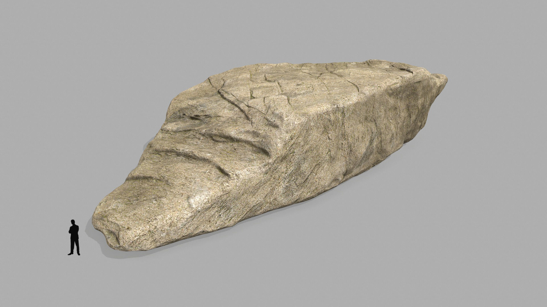 sea rocks Low-poly 3D model_12