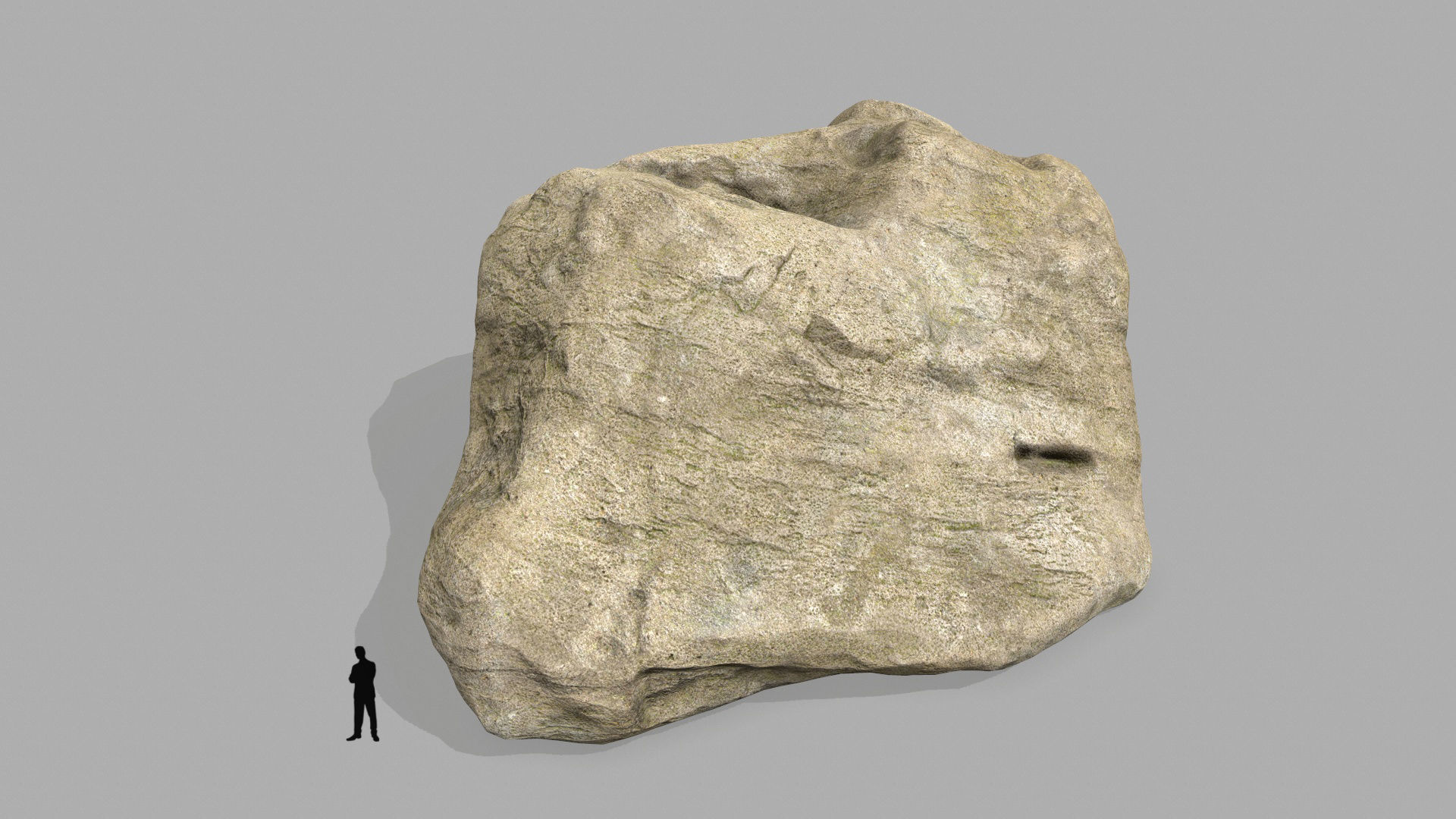 sea rocks Low-poly 3D model_14