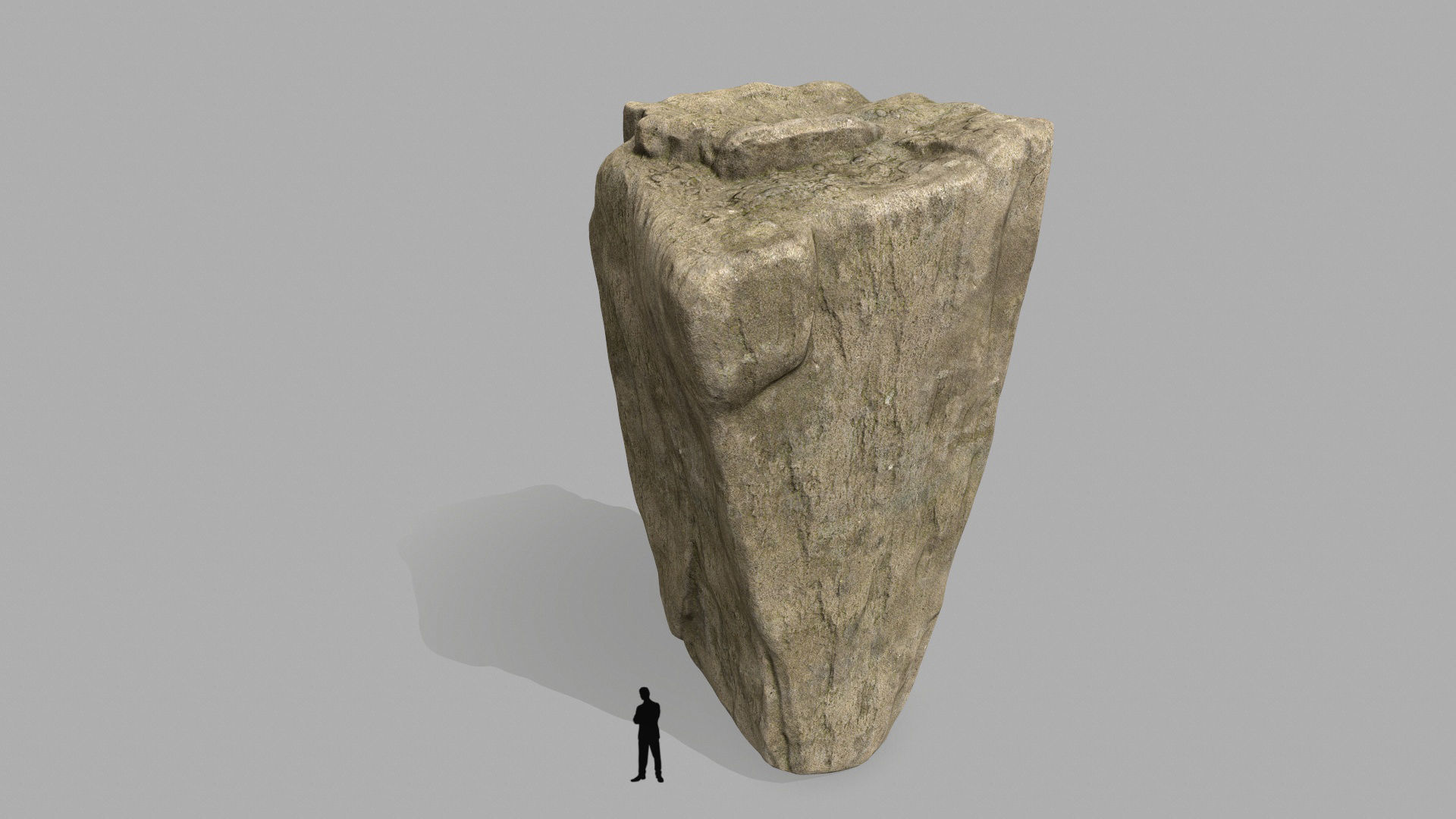 sea rocks Low-poly 3D model_8