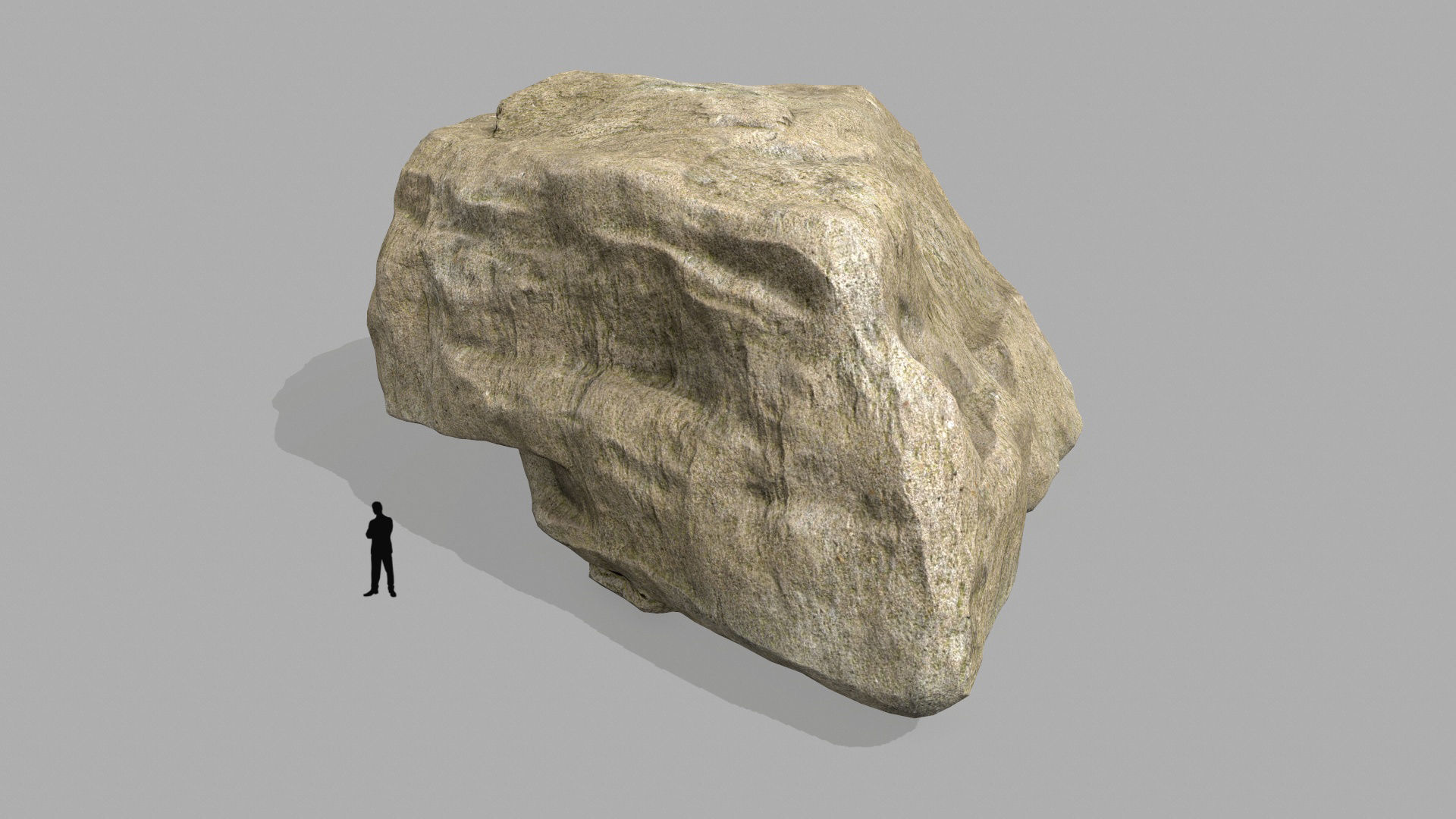 sea rocks Low-poly 3D model_10