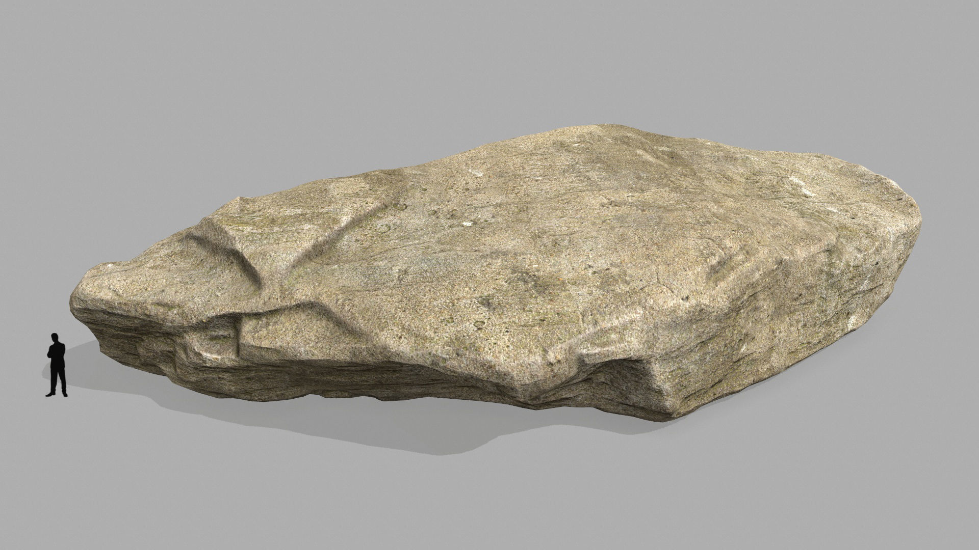sea rocks Low-poly 3D model_11