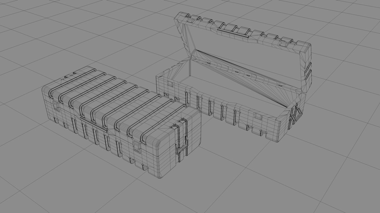 storage box design 3D model_6