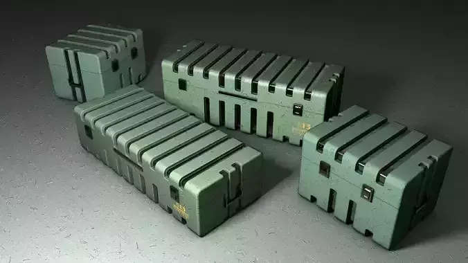 storage box design 3D model