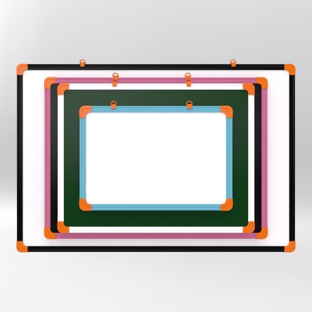 Mini Board in 4 Different Sizes 3D model_2