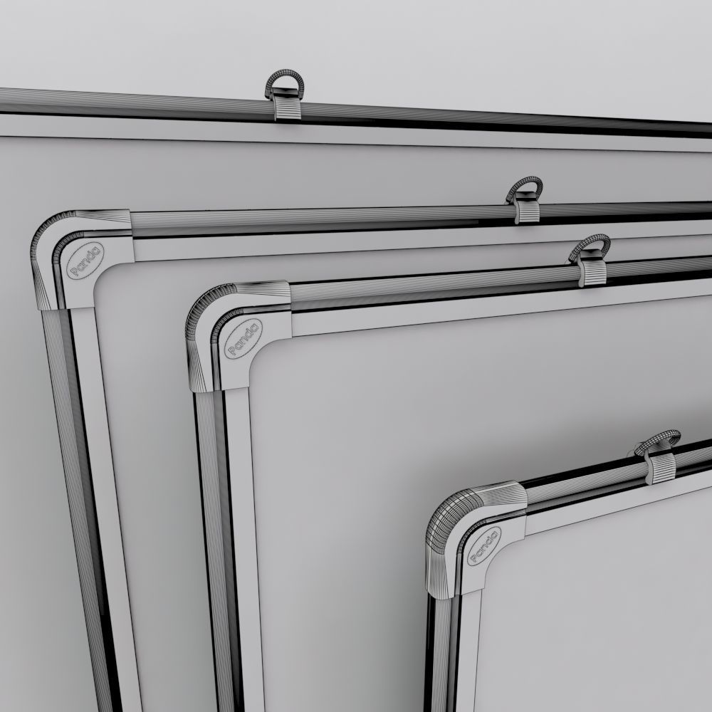 Mini Board in 4 Different Sizes 3D model_11