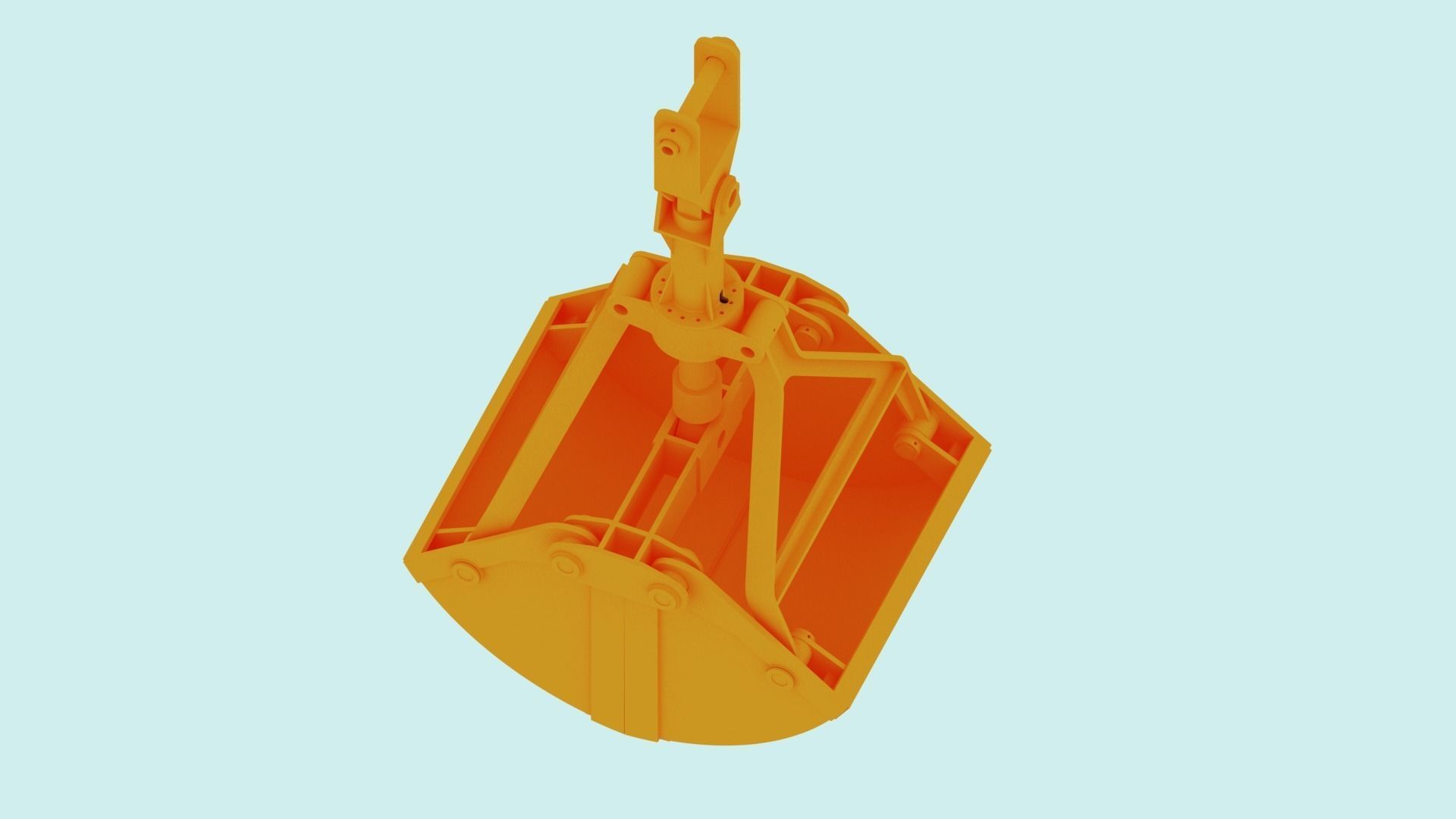 CLAMSHELL BUCKET  3D model_2
