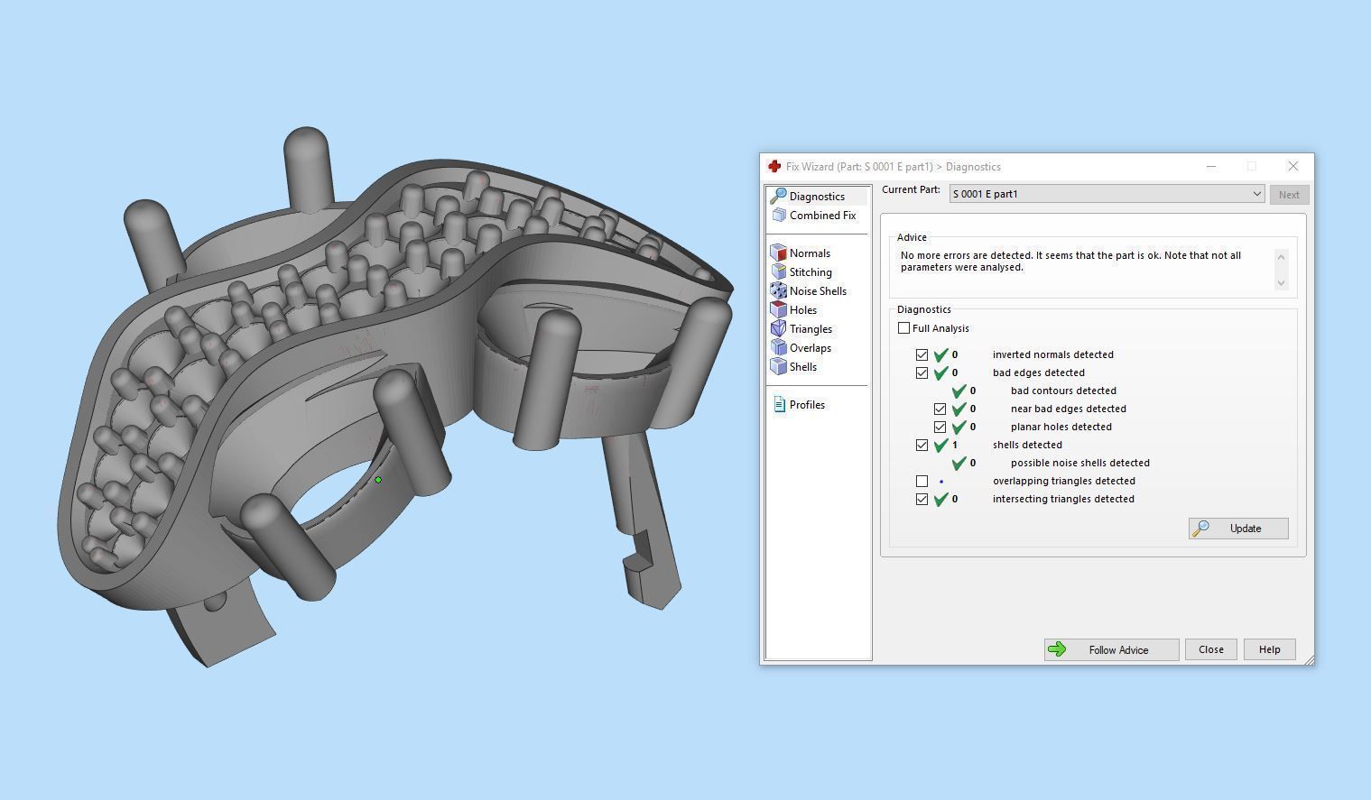 Earring S 0001 E 3D print model_8