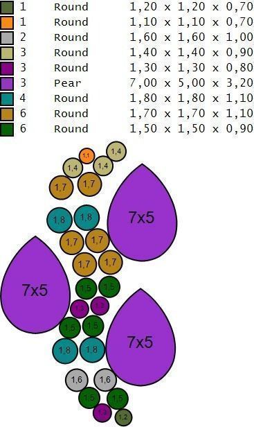 Earring S 0001 E 3D print model_4