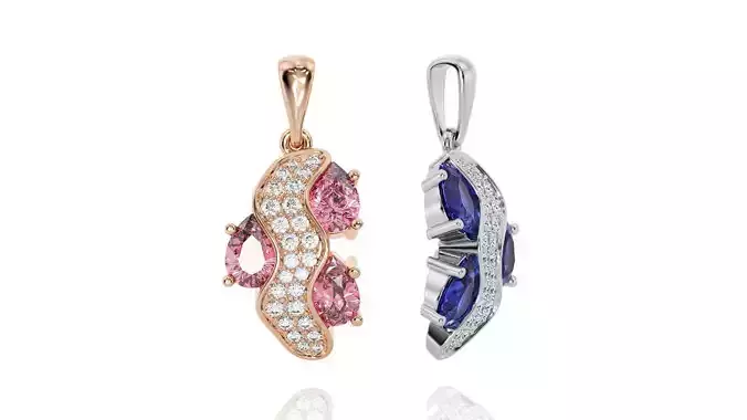 Pendant Fashion S 0001 P 3D print model