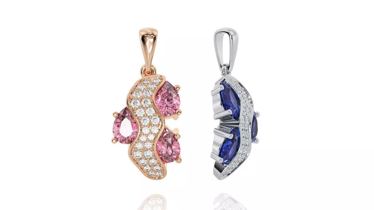 Pendant Fashion S 0001 P 3D print model_0