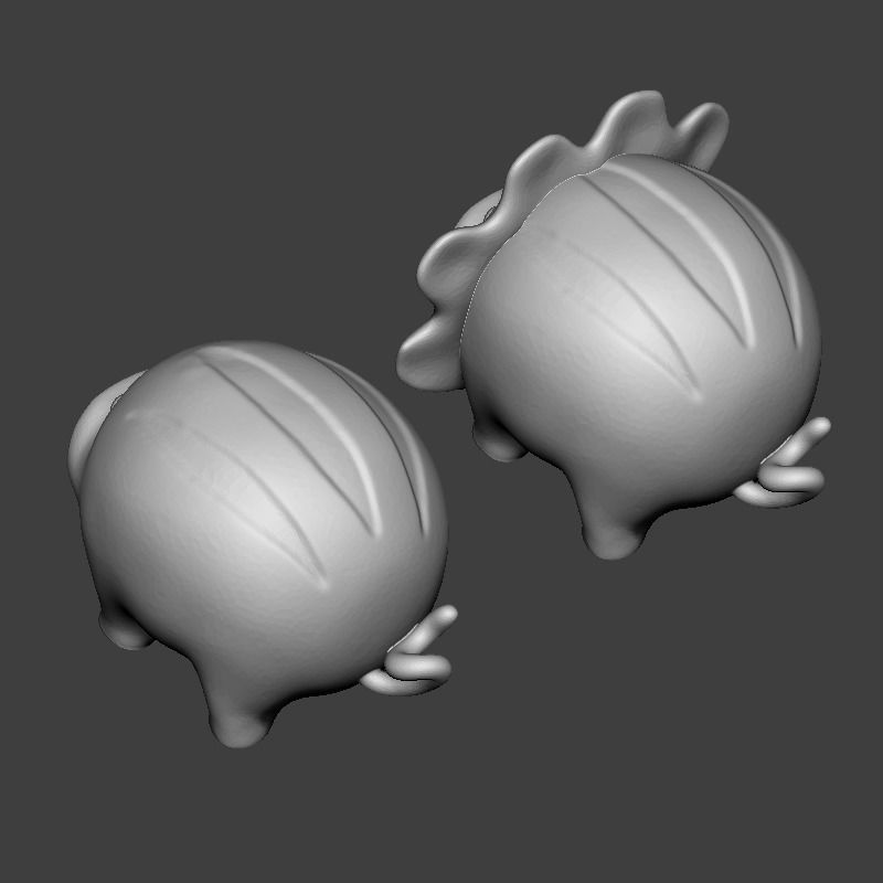 Babe STL for 3DPrint 3D print model_3