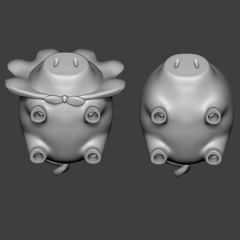 Babe STL for 3DPrint 3D print model_5