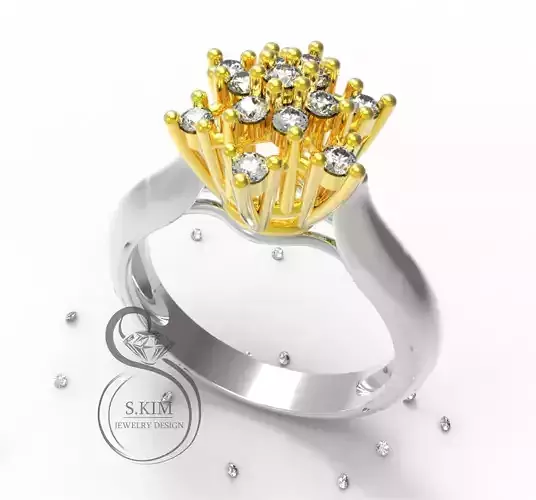 Ring with removable head