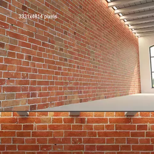 Brick wall Old brick 6