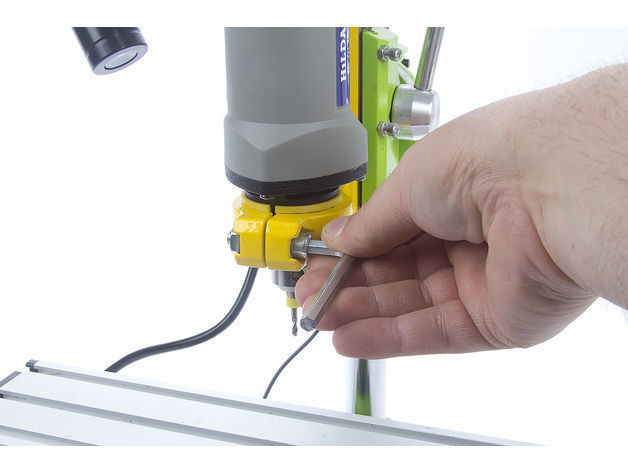 Ring adapter for a drilling stand under Hilda Free 3D print model_6