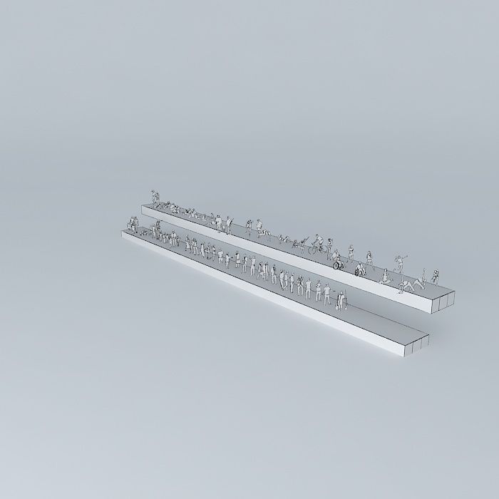 characters 2d FaceMe Free 3D model_4