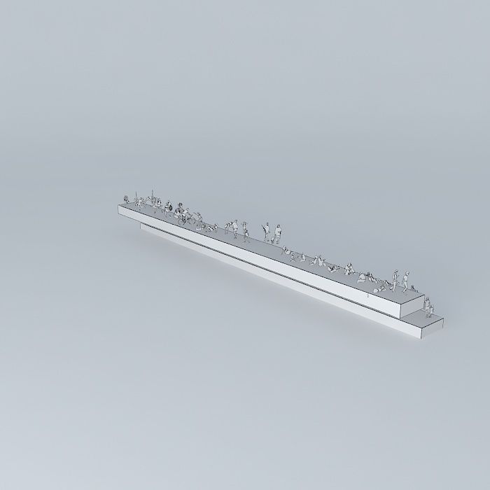 characters 2d FaceMe Free 3D model_3