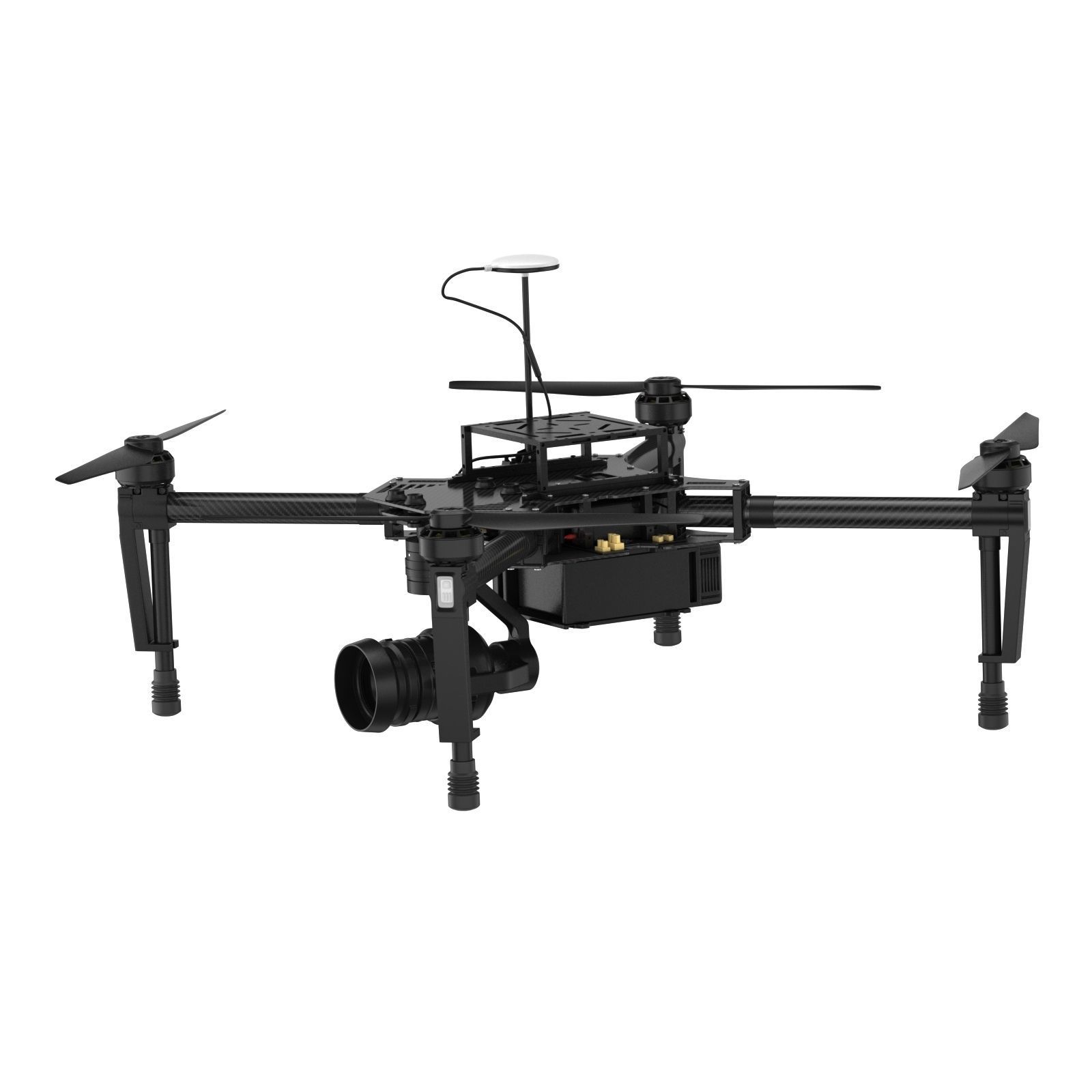 DJI Matrice 100 Quadcopter 3D model_3