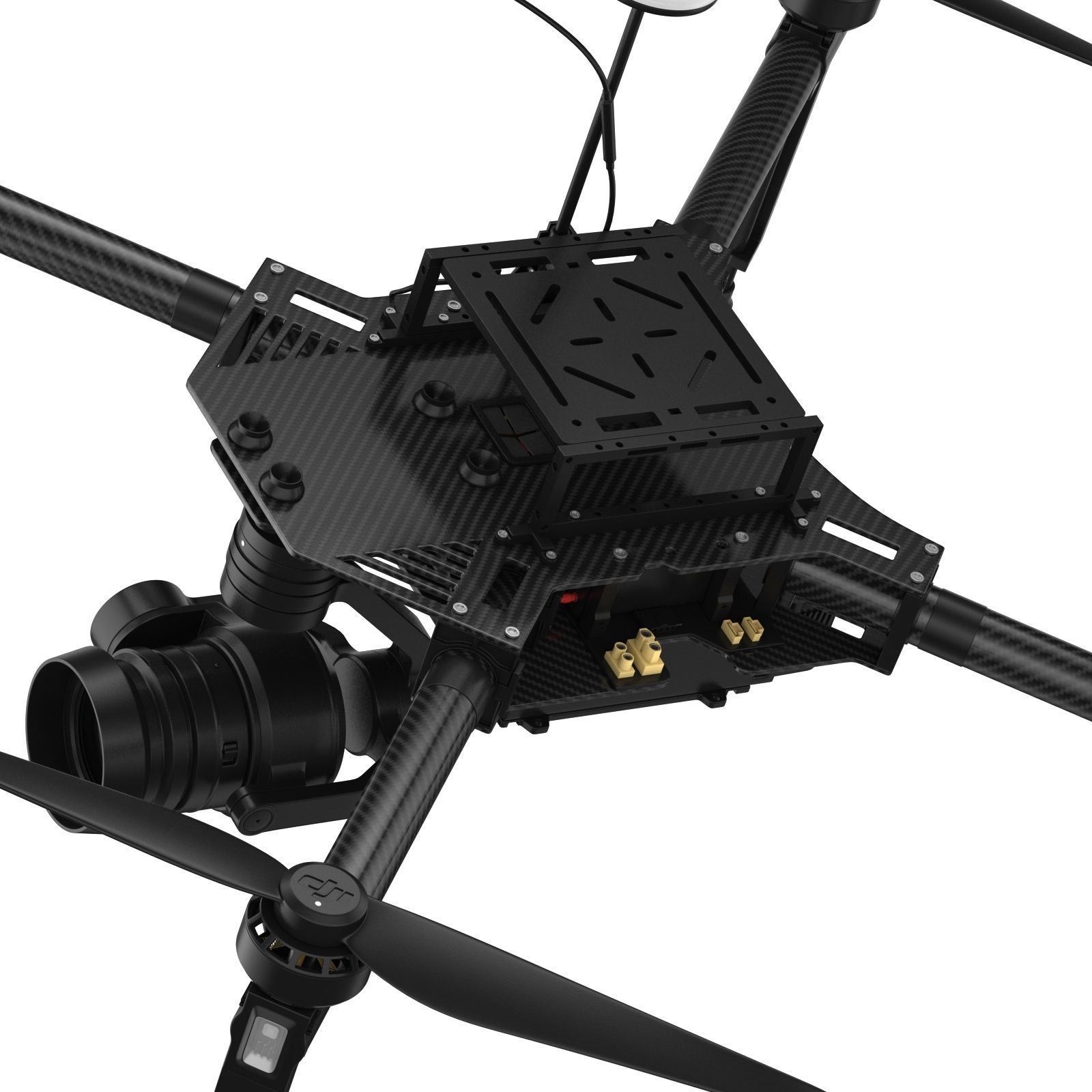 DJI Matrice 100 Quadcopter 3D model_5