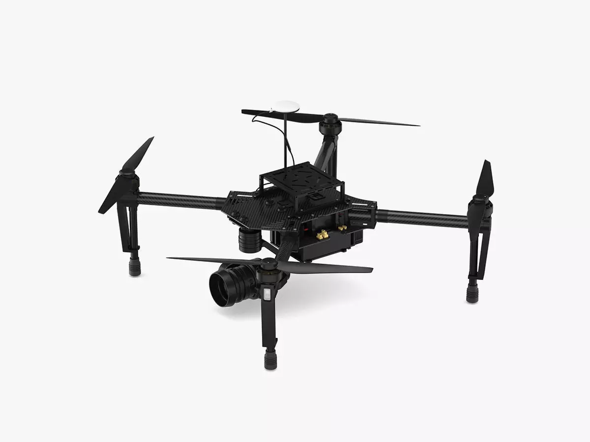 DJI Matrice 100 Quadcopter 3D model_0