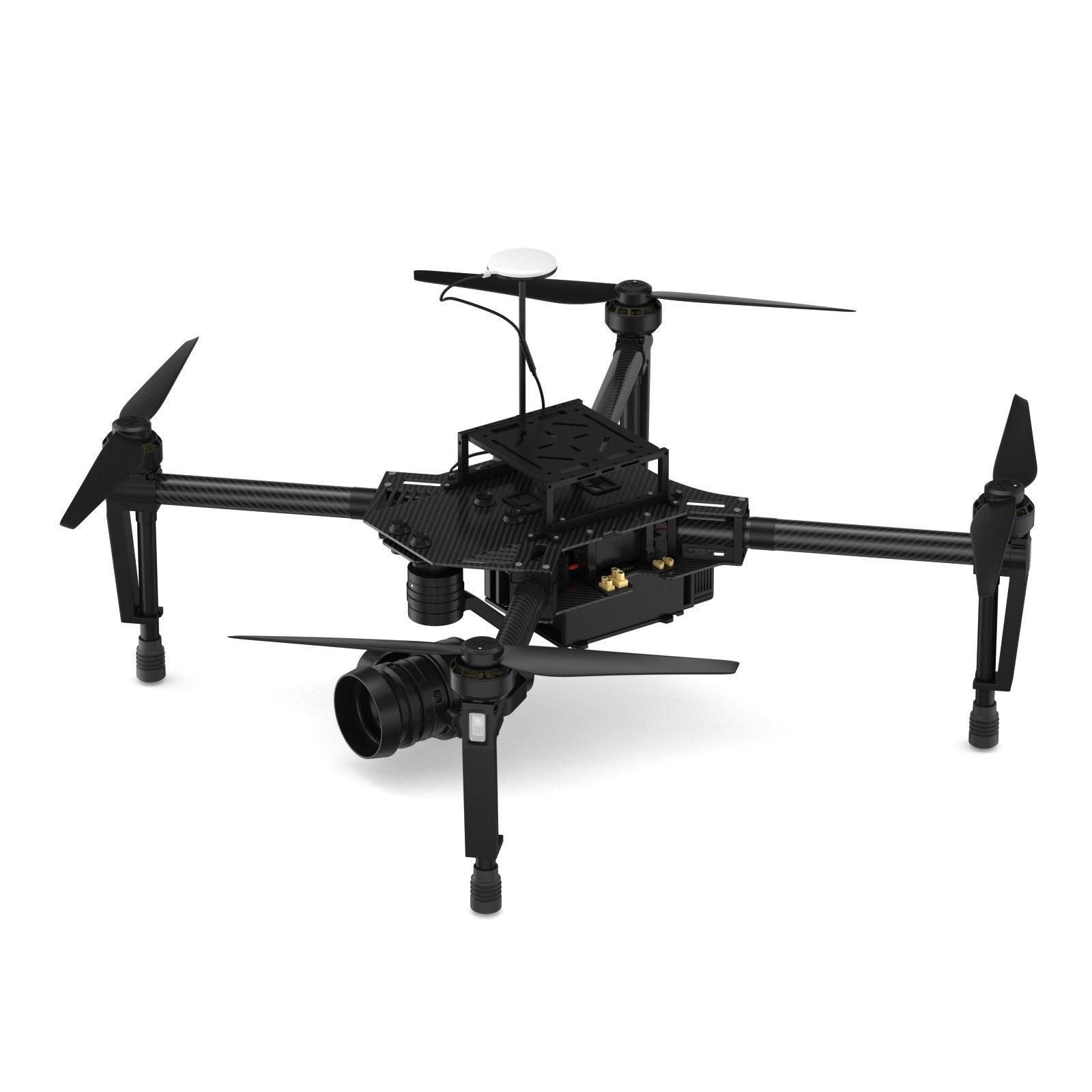 DJI Matrice 100 Quadcopter 3D model_1