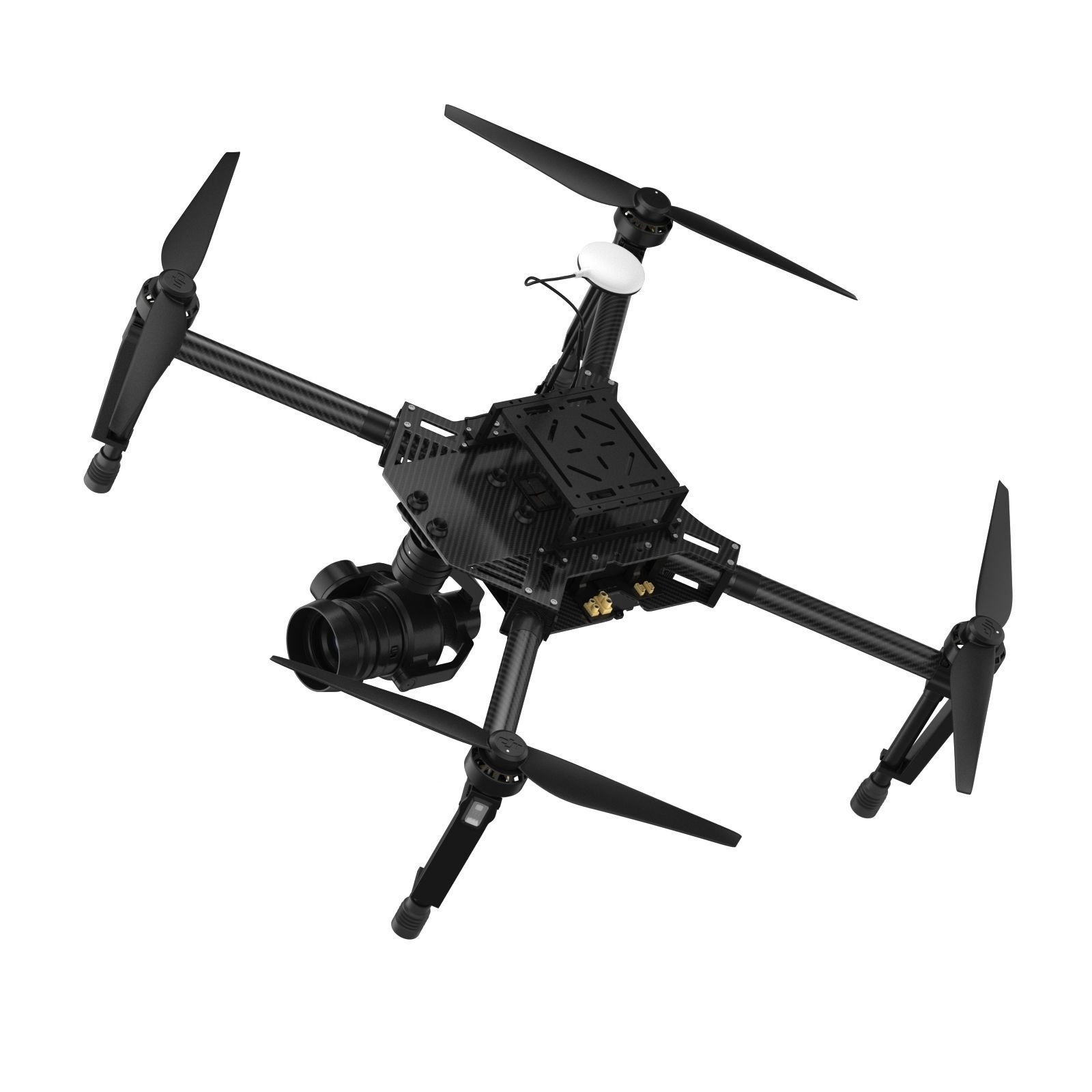 DJI Matrice 100 Quadcopter 3D model_2