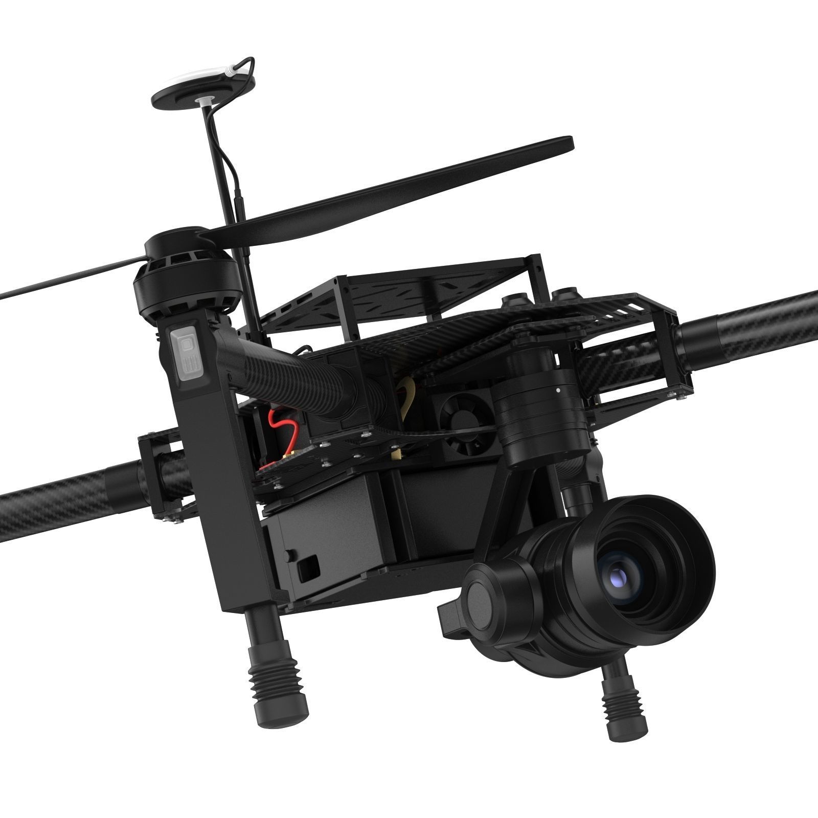 DJI Matrice 100 Quadcopter 3D model_6