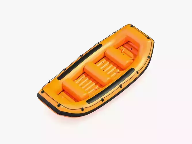 River Raft 3D model