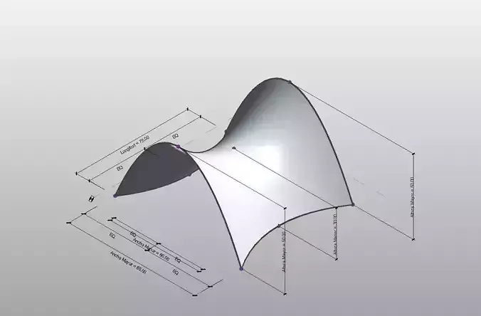 Parametric cover  Cubierta parametrica 