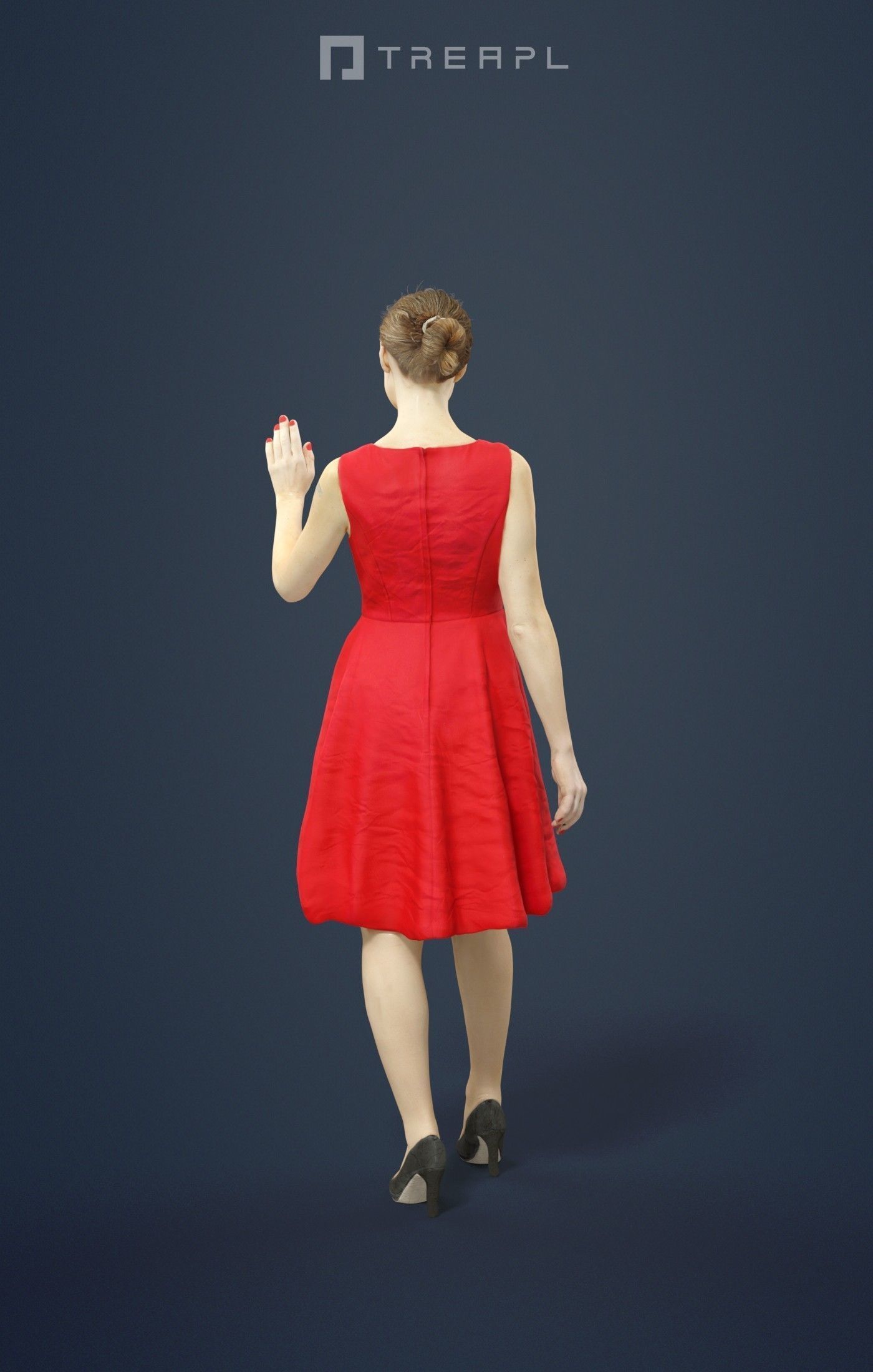 10x Scanned Man Woman Business Elegant Foreground People Vol01 3D Model Collection_88