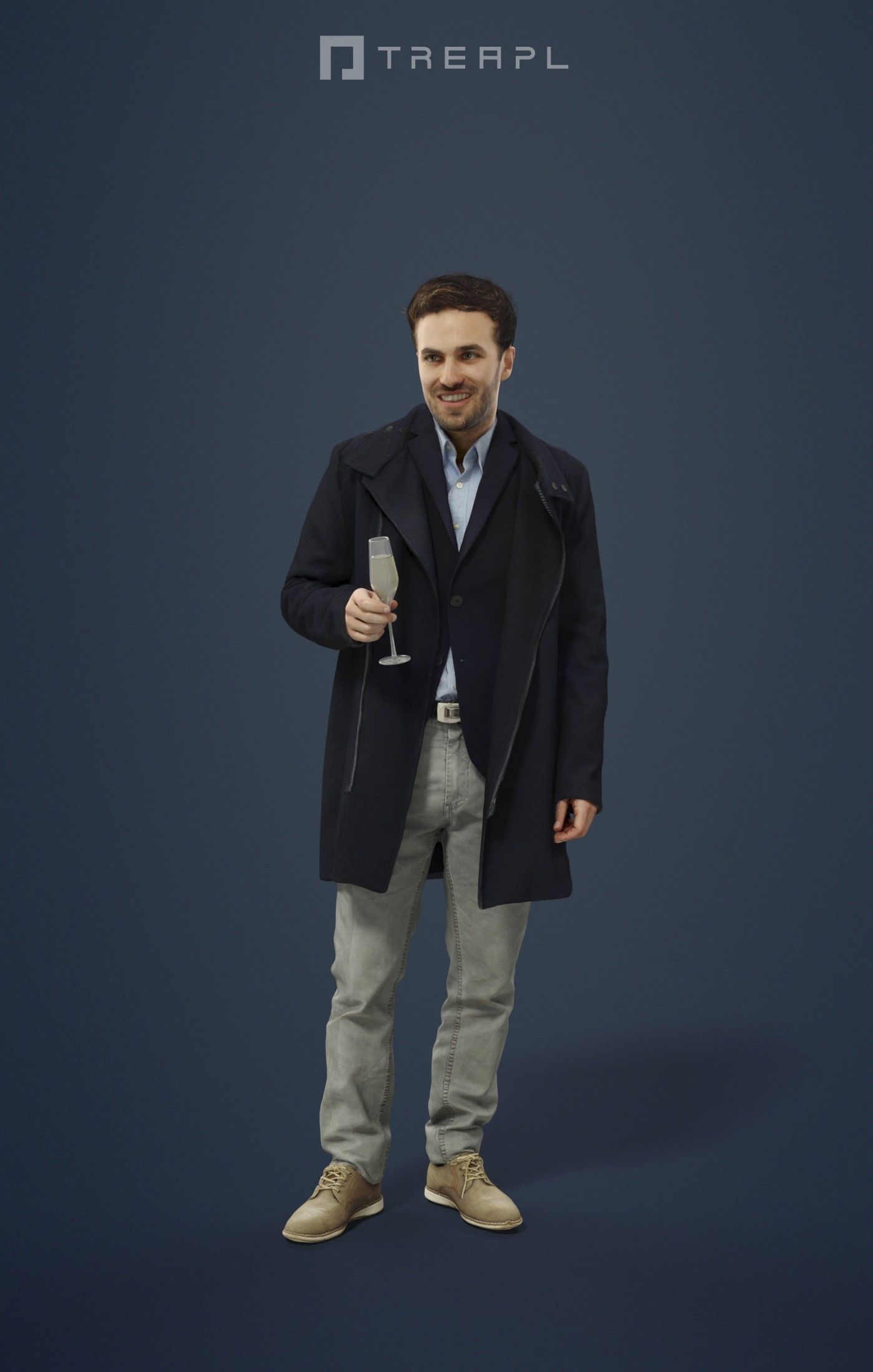 10x Scanned Man Woman Business Elegant Foreground People Vol01 3D Model Collection_11