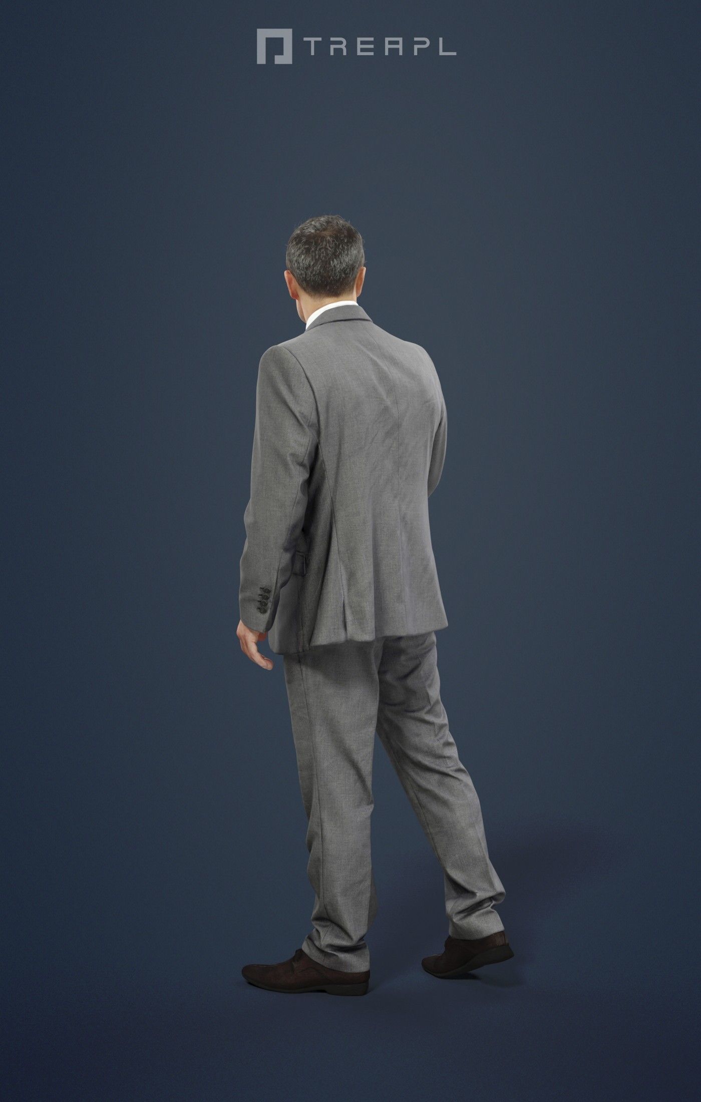 10x Scanned Man Woman Business Elegant Foreground People Vol01 3D Model Collection_99