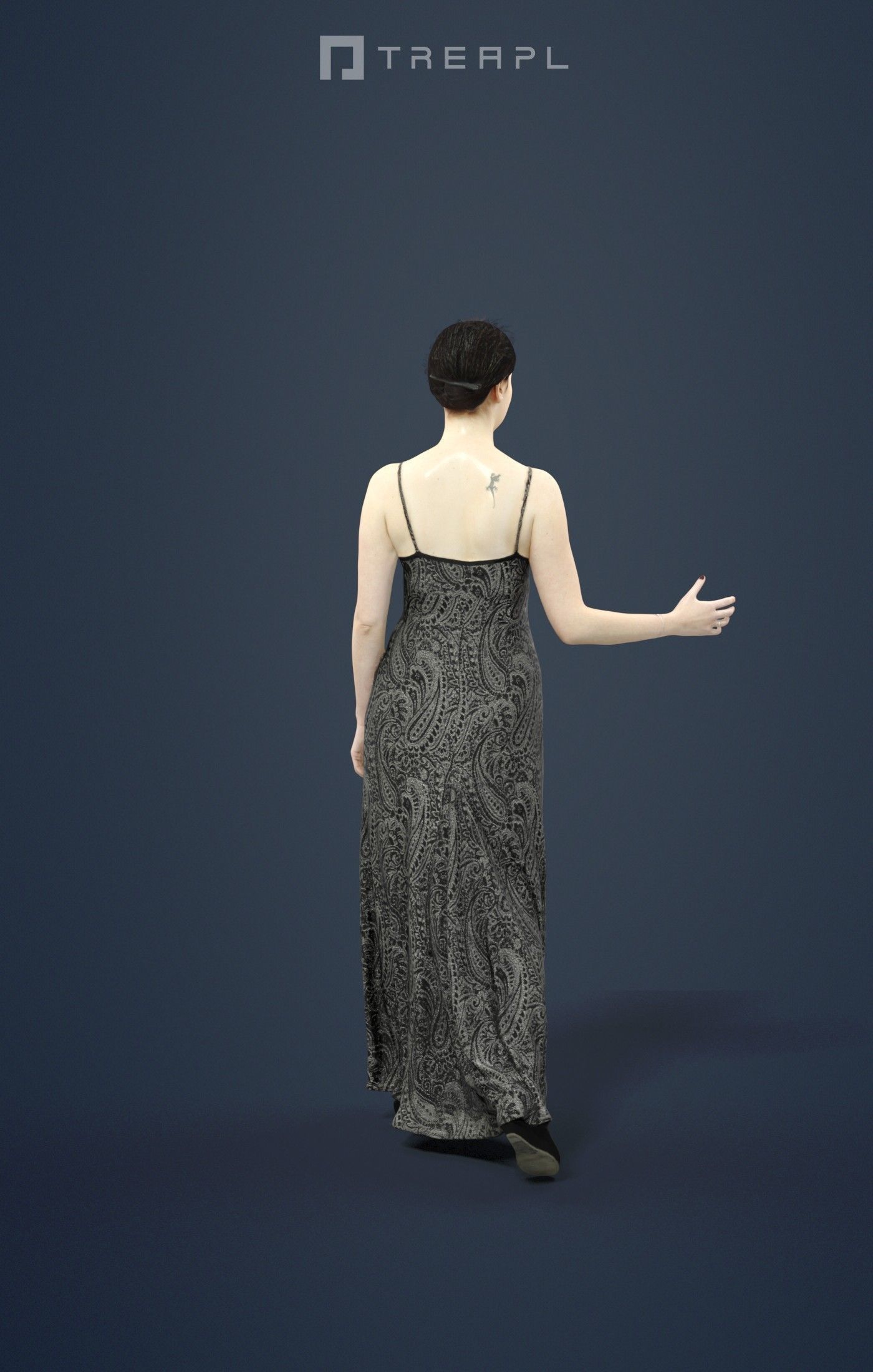 10x Scanned Man Woman Business Elegant Foreground People Vol01 3D Model Collection_111