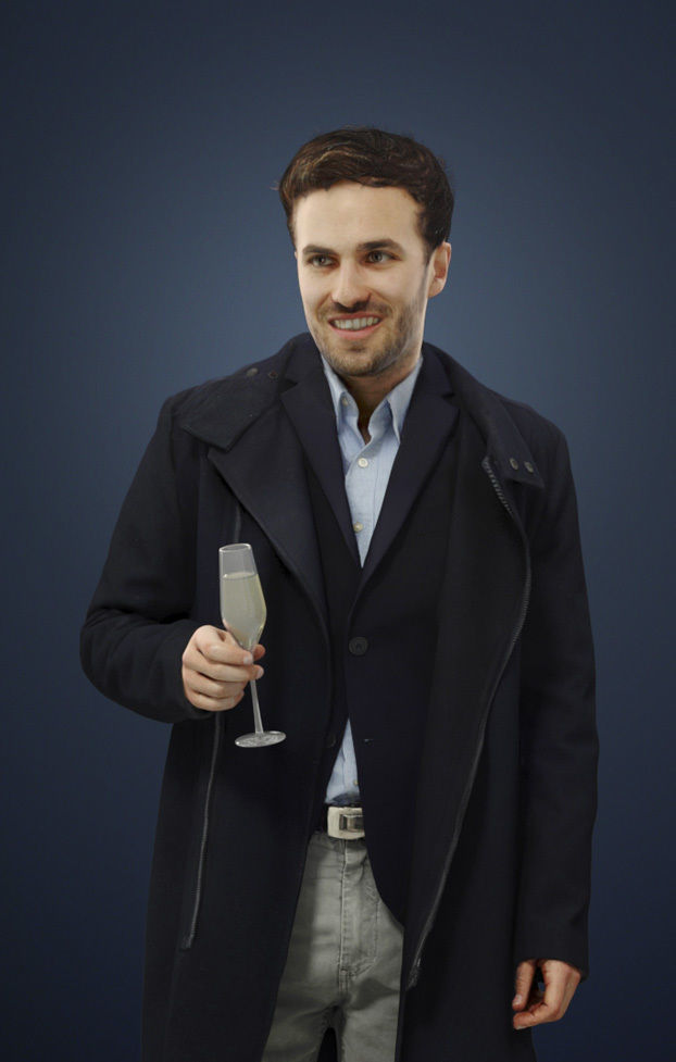 10x Scanned Man Woman Business Elegant Foreground People Vol01 3D Model Collection_2