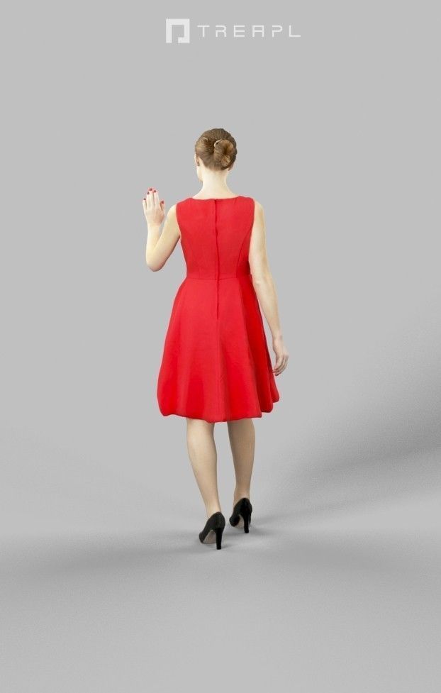 10x Scanned Man Woman Business Elegant Foreground People Vol01 3D Model Collection_82