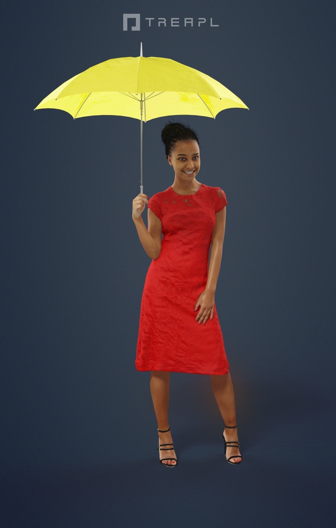 10x Scanned Man Woman Business Elegant Foreground People Vol01 3D Model Collection_34