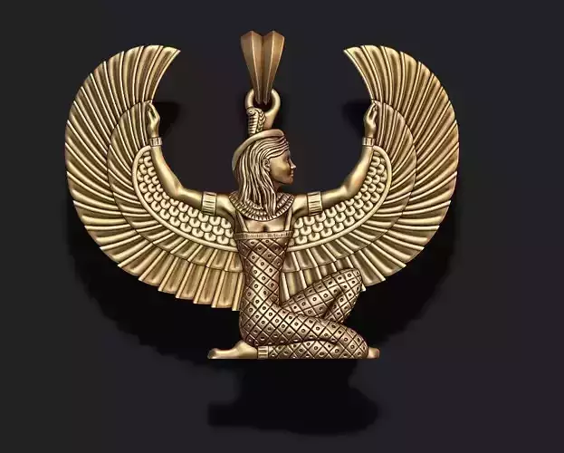 Isis pendant 3D print model